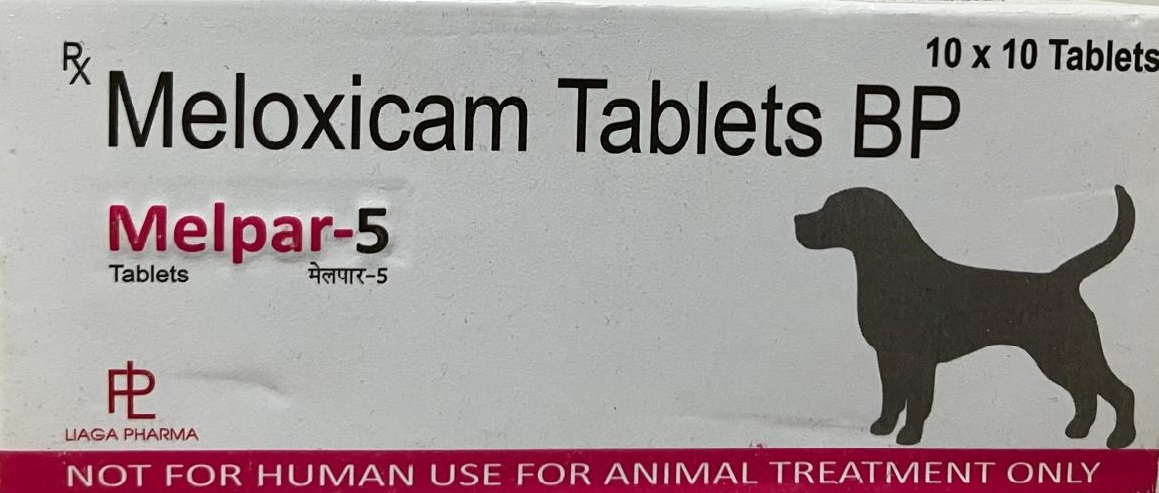 Meloxicam Tablets BP 5.0 mg veterinary